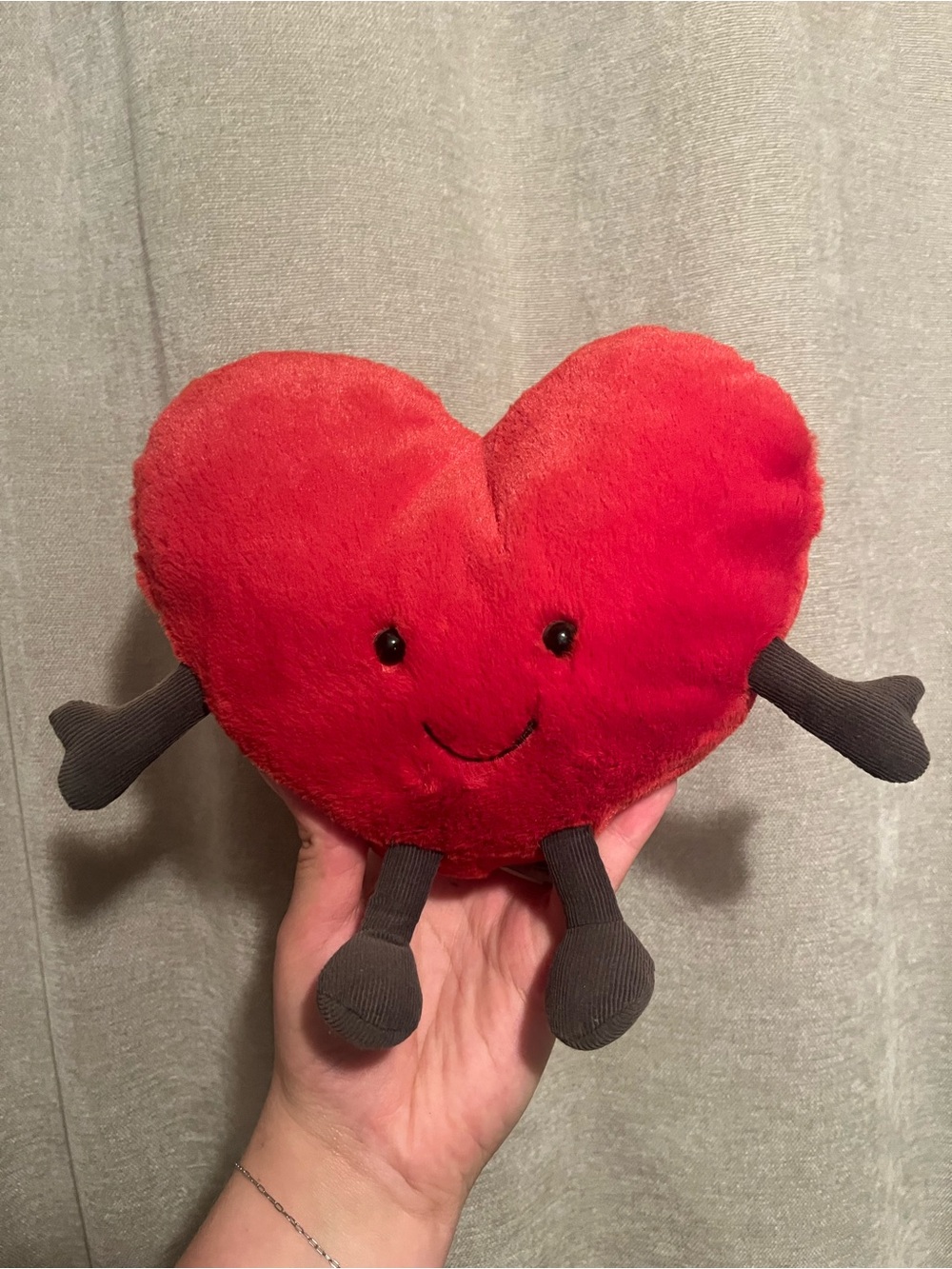 Jellycat Red Amusable Heart
